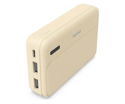 Powerbank Hama POWER PACK POCKET 10 10000 mAh 2X USB-A PIASKOWY